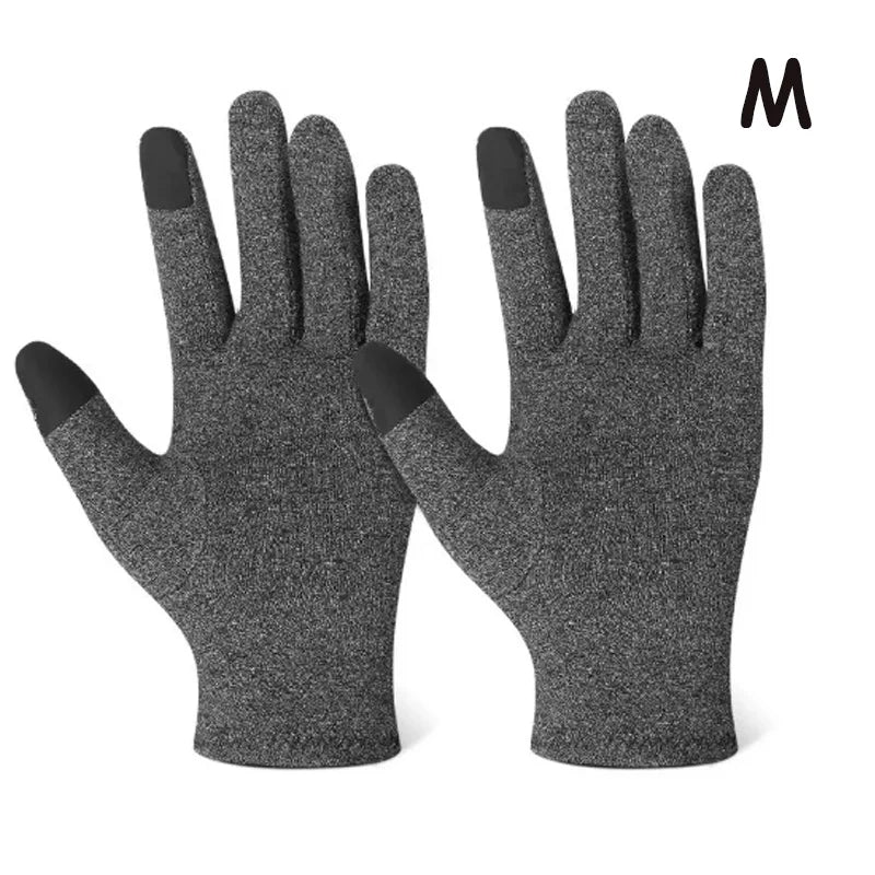 Arthritis Gloves Touch Screen Gloves Anti Arthritis Therapy Compression Gloves Ache Relief Joint Pain Wrist Support Wristband solutions by Stroked Out Sasquatch's Disability Store for better Stroke Recovery