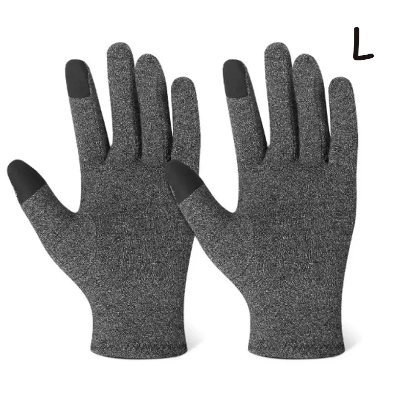 Arthritis Gloves Touch Screen Gloves Anti Arthritis Therapy Compression Gloves Ache Relief Joint Pain Wrist Support Wristband solutions by Stroked Out Sasquatch's Disability Store for better Stroke Recovery