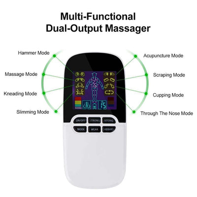 EMS Back Massage Device Health Care TENS Unit Laser Rhinitis Treatment Muscle Stimulator Body Massager Digital Therapy Machine solutions by Stroked Out Sasquatch's Disability Store for better Stroke Recovery