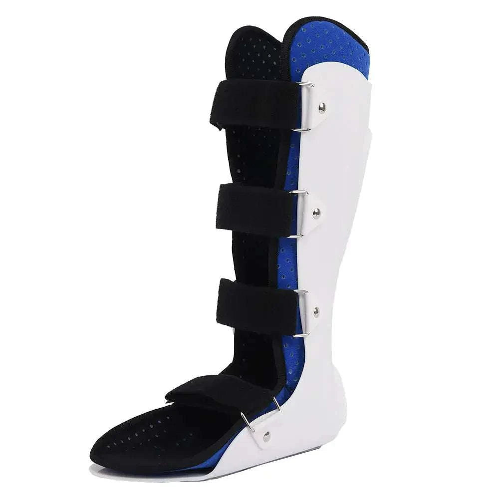 Ankle Foot Drop AFO Brace Orthosis Splint for fracture recovery, fits both feet, provides dorsiflexion assistance and lateral stability.