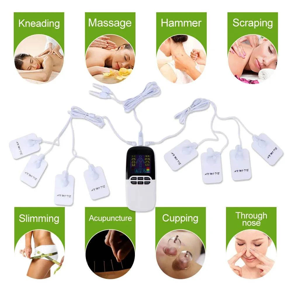 EMS Back Massage Device Health Care TENS Unit Laser Rhinitis Treatment Muscle Stimulator Body Massager Digital Therapy Machine solutions by Stroked Out Sasquatch's Disability Store for better Stroke Recovery