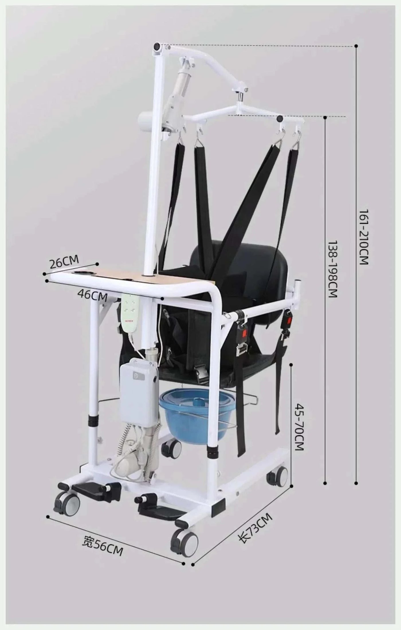 Paralyzed Patient Electric Lifting Position Shifting Bed Carrier Elderly Rehabilitation Learning Walking Disabled Bath Chair solutions by Stroked Out Sasquatch's Disability Store for better Stroke Recovery