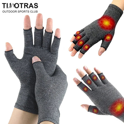 Arthritis Gloves Touch Screen Gloves Anti Arthritis Therapy Compression Gloves Ache Relief Joint Pain Wrist Support Wristband solutions by Stroked Out Sasquatch's Disability Store for better Stroke Recovery