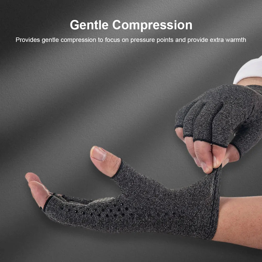 Premium Compression Arthritis Gloves - Joint Pain Relief, Cycling Support, solutions by Stroked Out Sasquatch's Disability Store for better Stroke Recovery