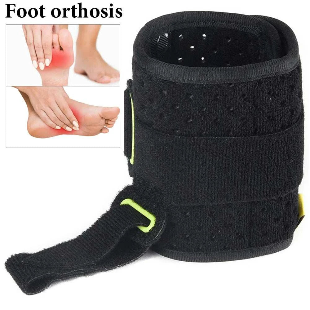 Foot UP Adjustable Drop Foot Ankle Brace Strap for Walking, AFO Brace SPECIFICATIONSDropShipping: YesBrand Name: GOMOREONModel Number: Ankle BraceAge: Above 13Material: Breathable Elastic Material + Plastic ClipsOrigin: Mainland ChinaCStroked Out Sasquatch's Disability Store