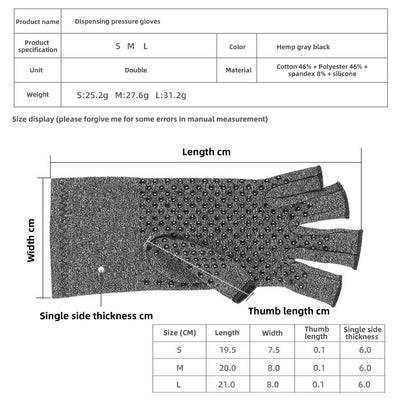 Premium Compression Arthritis Gloves - Joint Pain Relief, Cycling Support, solutions by Stroked Out Sasquatch's Disability Store for better Stroke Recovery