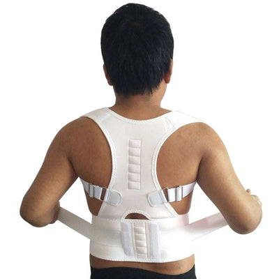 Women Men Orthopedic Corset Back Support Belt Pain Back Brace Support Belt Magnets Therapy B002 solutions by Stroked Out Sasquatch's Disability Store for better Stroke Recovery