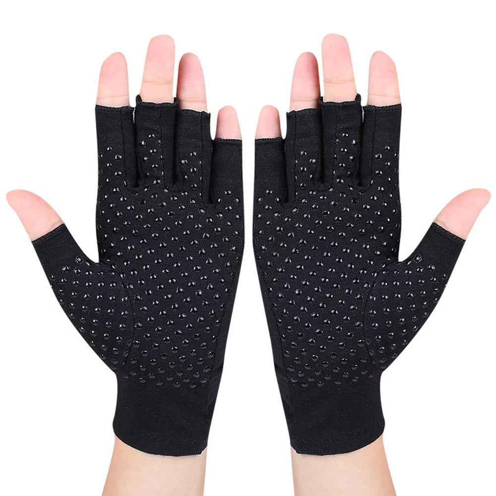 Premium Compression Arthritis Gloves - Joint Pain Relief, Cycling Support, solutions by Stroked Out Sasquatch's Disability Store for better Stroke Recovery