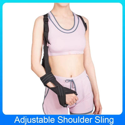 GHORTHOUD Adjustable Shoulder Brace & Support Arm Sling For Stroke HemSPECIFICATIONSBrand Name: GHORTHOUDOrigin: Mainland ChinaEffect: Release Pain From IllnessItem Type: Braces &amp; SupportsModel Number: TRB-482Number of Pieces: One Stroked Out Sasquatch's Disability Store