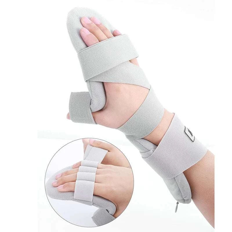 Adjustable Stroke Hand Brace Support Finger Night Hand Splint Support Orthopedic Wrist Rest Arthritis Tendonitis Rehabilitation solutions by Stroked Out Sasquatch's Disability Store for better Stroke Recovery