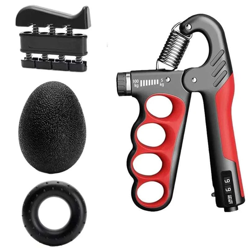 5-100Kg Gym Handgrip,Gripper Kit,Adjustable solutions by Stroked Out Sasquatch's Disability Store for better Stroke Recovery