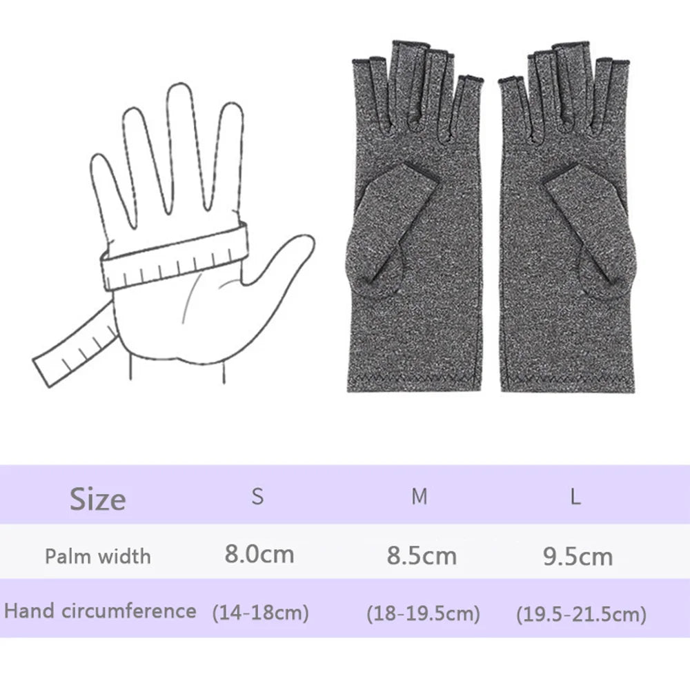 Arthritis Gloves Touch Screen Gloves Anti Arthritis Therapy Compression Gloves Ache Relief Joint Pain Wrist Support Wristband solutions by Stroked Out Sasquatch's Disability Store for better Stroke Recovery