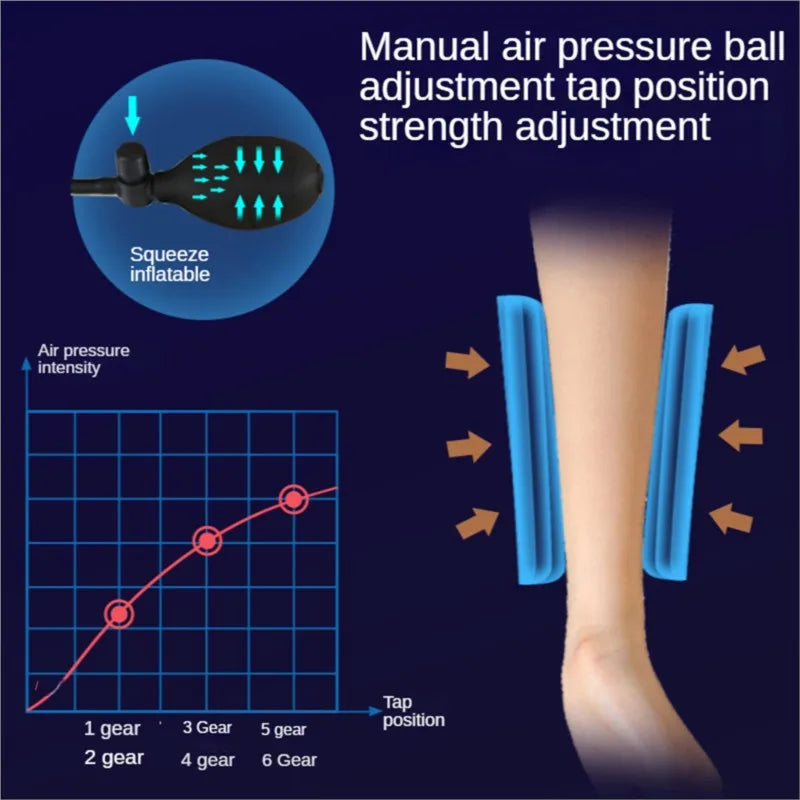 Arm Massager Air Compression Leg Massager Electric Heating Blood Circulation Waist Wrap Massage Device solutions by Stroked Out Sasquatch's Disability Store for better Stroke Recovery