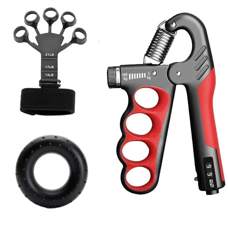 5-100Kg Gym Handgrip,Gripper Kit,Adjustable solutions by Stroked Out Sasquatch's Disability Store for better Stroke Recovery