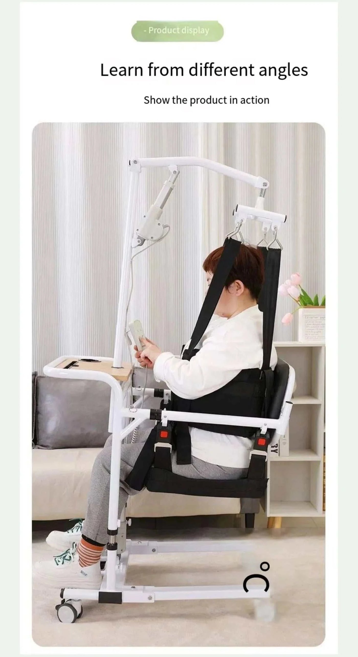 Paralyzed Patient Electric Lifting Position Shifting Bed Carrier Elderly Rehabilitation Learning Walking Disabled Bath Chair solutions by Stroked Out Sasquatch's Disability Store for better Stroke Recovery