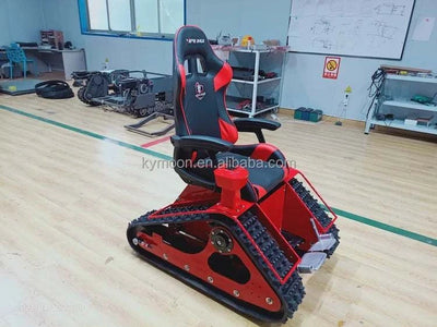 Rubber Tracked Wheelchair with remote control motor power Off road VehSPECIFICATIONSBrand Name: NoEnName_NullOrigin: Mainland ChinaHign-concerned Chemical: NoneDIY Supplies: ELECTRICALVideo outgoing-inspection: ProvidedMachinery Test RStroked Out Sasquatch's Disability Store