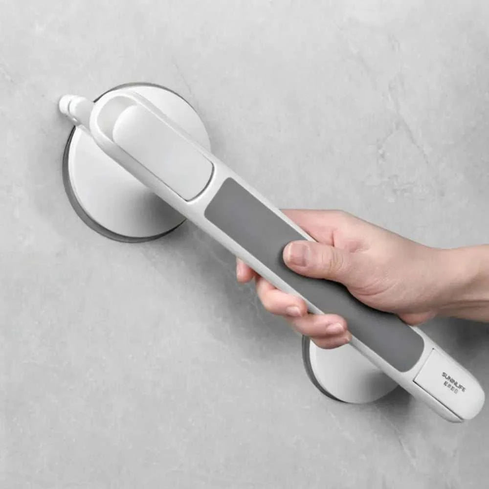 Safety Ultra Grip Shower Handle Non-slip Armrest Barrier-free HandrailSPECIFICATIONSBrand Name: NoEnName_NullOrigin: Mainland ChinaHign-concerned Chemical: NoneMaterial: Plastic

Product name:Shower HandleMaterial:ABSColor:WhiteSize:AsStroked Out Sasquatch's Disability Store