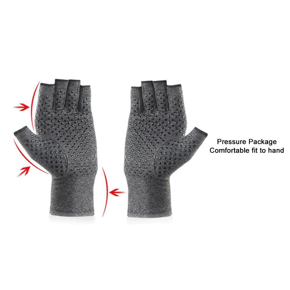 Premium Compression Arthritis Gloves - Joint Pain Relief, Cycling Support, solutions by Stroked Out Sasquatch's Disability Store for better Stroke Recovery