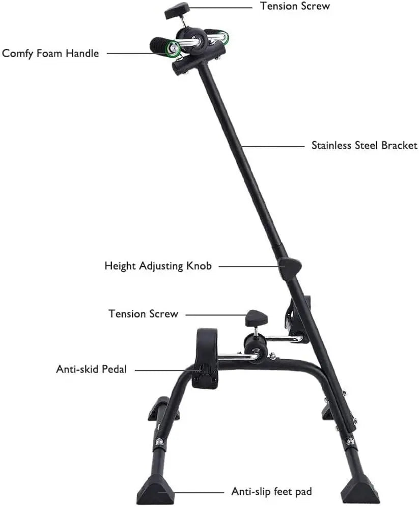 Seniors, Elderly Home Pedal Exercise Bike fo solutions by Stroked Out Sasquatch's Disability Store for better Stroke Recovery