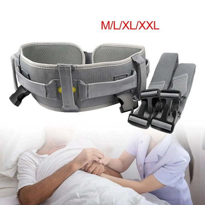 Patient Gait Belt Adjustable Size Upgraded Elderly Assist Device with SPECIFICATIONSCustom Bundle: NoMainKey1: Transfer Gait BeltMainKey2: Gait Belt Patient Lift Transfer Board Slide BeltMainKey3: Lifting Transport Belts Belt Seniors EStroked Out Sasquatch's Disability Store