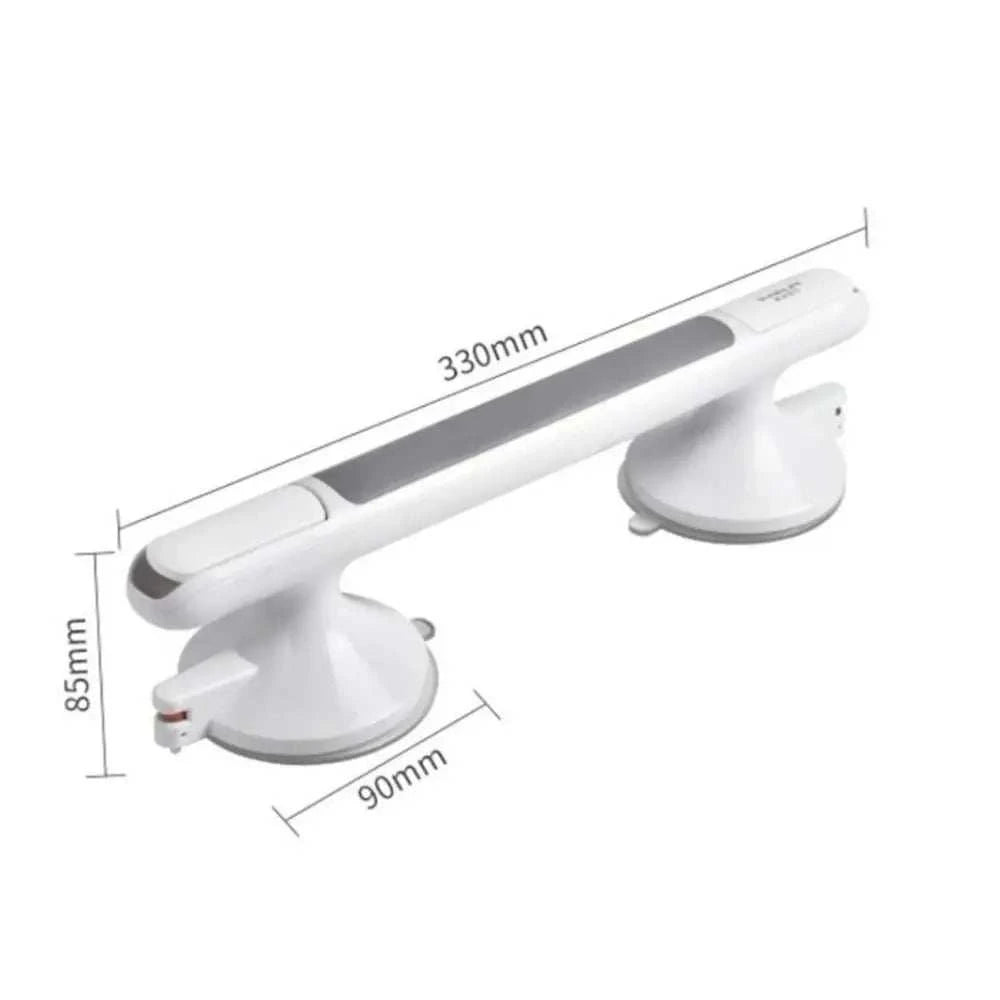 Safety Ultra Grip Shower Handle Non-slip Armrest Barrier-free HandrailSPECIFICATIONSBrand Name: NoEnName_NullOrigin: Mainland ChinaHign-concerned Chemical: NoneMaterial: Plastic

Product name:Shower HandleMaterial:ABSColor:WhiteSize:AsStroked Out Sasquatch's Disability Store