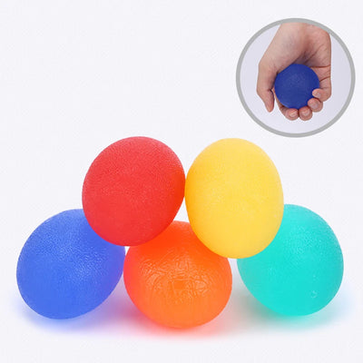 Hand Grip Egg Gripping Ball Finger Trainer Gym Fitness Home Exercise Equipment Antistress Handgrip Expander Muscle Strengthener solutions by Stroked Out Sasquatch's Disability Store for better Stroke Recovery