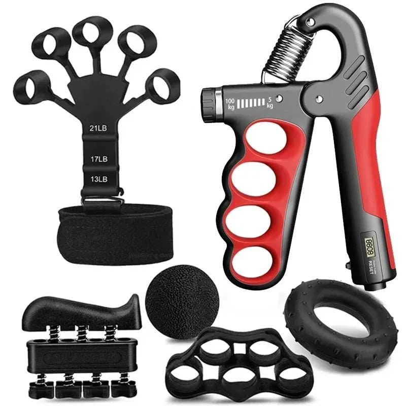 5-100Kg Gym Handgrip,Gripper Kit,Adjustable solutions by Stroked Out Sasquatch's Disability Store for better Stroke Recovery