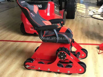 Rubber Tracked Wheelchair with remote control motor power Off road VehSPECIFICATIONSBrand Name: NoEnName_NullOrigin: Mainland ChinaHign-concerned Chemical: NoneDIY Supplies: ELECTRICALVideo outgoing-inspection: ProvidedMachinery Test RStroked Out Sasquatch's Disability Store