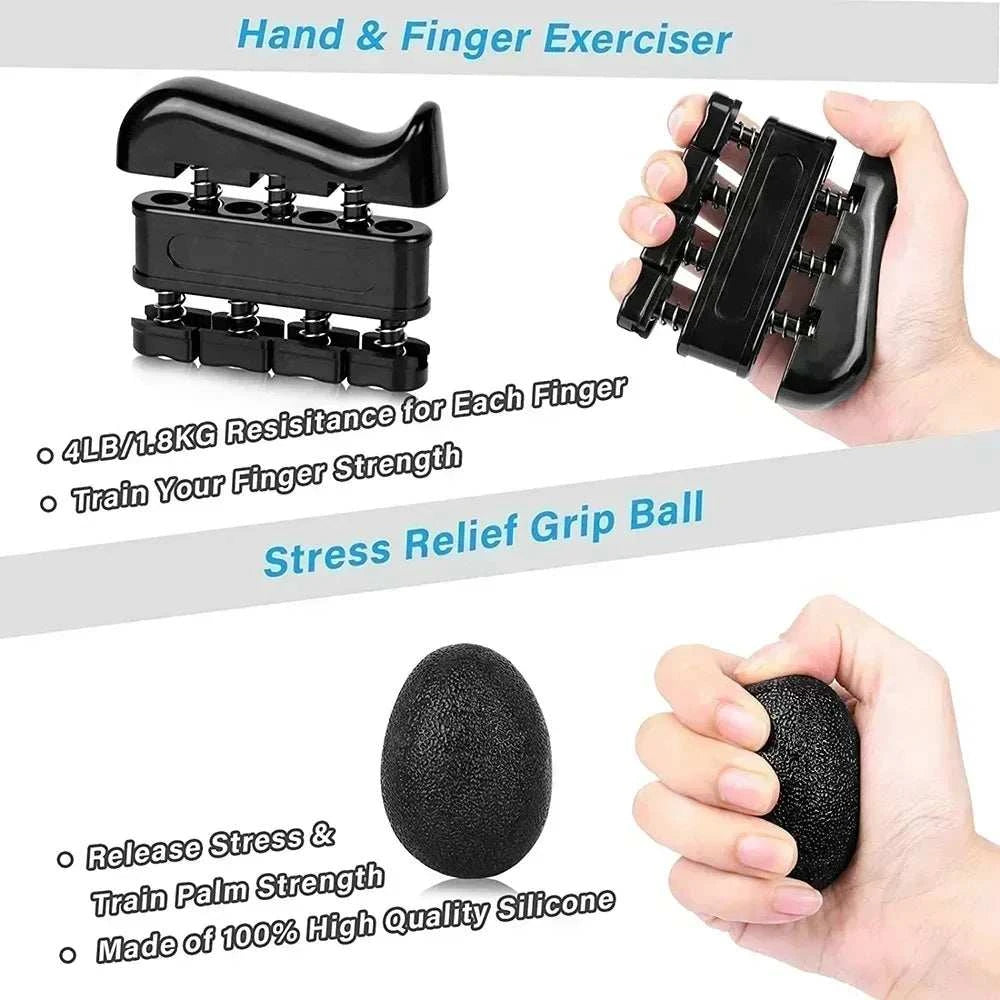 5-100Kg Gym Handgrip,Gripper Kit,Adjustable solutions by Stroked Out Sasquatch's Disability Store for better Stroke Recovery