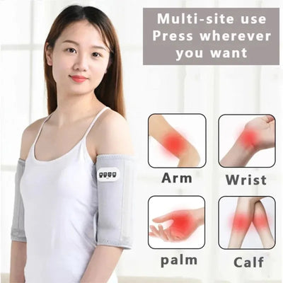 Arm Massager Air Compression Leg Massager Electric Heating Blood Circulation Waist Wrap Massage Device solutions by Stroked Out Sasquatch's Disability Store for better Stroke Recovery