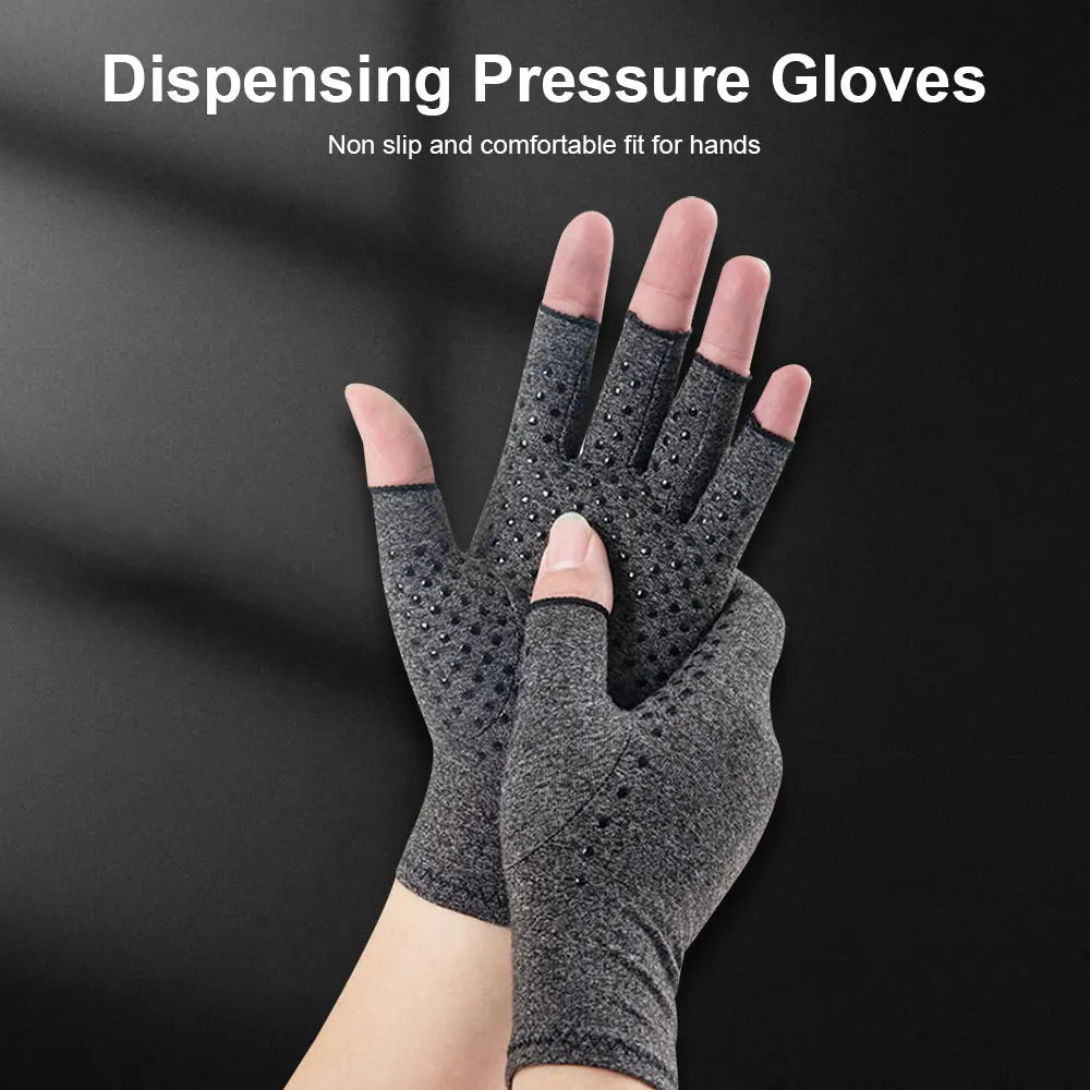 Premium Compression Arthritis Gloves - Joint Pain Relief, Cycling Support, solutions by Stroked Out Sasquatch's Disability Store for better Stroke Recovery