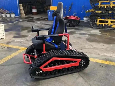 Rubber Tracked Wheelchair with remote control motor power Off road VehSPECIFICATIONSBrand Name: NoEnName_NullOrigin: Mainland ChinaHign-concerned Chemical: NoneDIY Supplies: ELECTRICALVideo outgoing-inspection: ProvidedMachinery Test RStroked Out Sasquatch's Disability Store