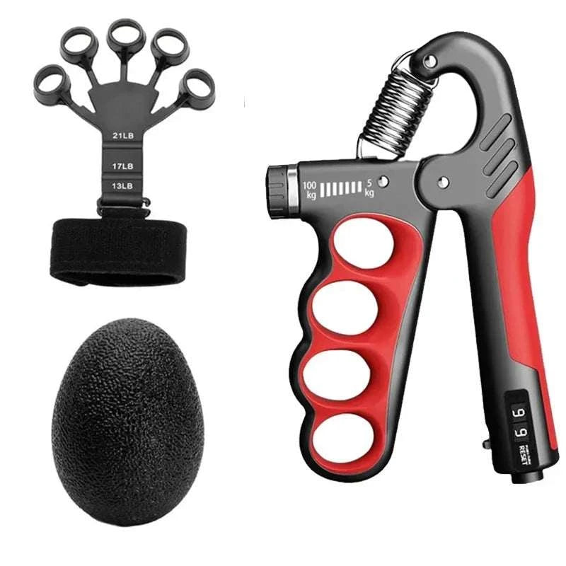 5-100Kg Gym Handgrip,Gripper Kit,Adjustable solutions by Stroked Out Sasquatch's Disability Store for better Stroke Recovery