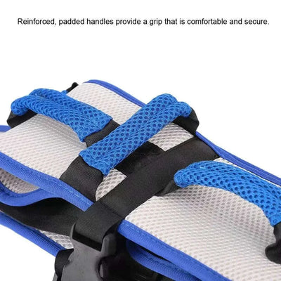 Transfer Stair Slide Board Reduce Pressure 8 Handle 2 Strap Evacuation Chair Wheelchair Belt solutions by Stroked Out Sasquatch's Disability Store for better Stroke Recovery