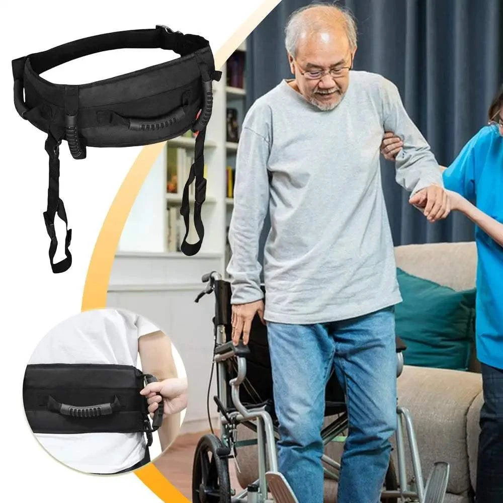 Handles Oxford Gait Belts Quick Release Transfer Belt Adjustable Comfortable Lift Belt solutions by Stroked Out Sasquatch's Disability Store for better Stroke Recovery