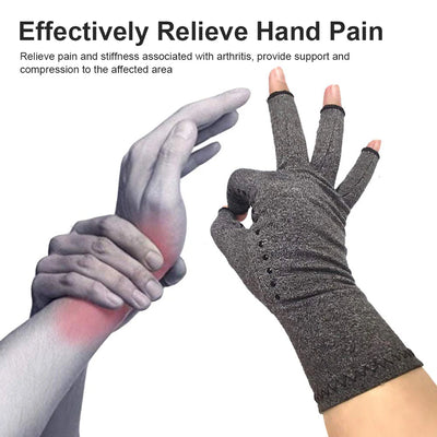 Premium Compression Arthritis Gloves - Joint Pain Relief, Cycling Support, solutions by Stroked Out Sasquatch's Disability Store for better Stroke Recovery