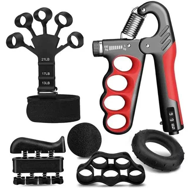 5-100Kg Gym Handgrip,Gripper Kit,Adjustable solutions by Stroked Out Sasquatch's Disability Store for better Stroke Recovery