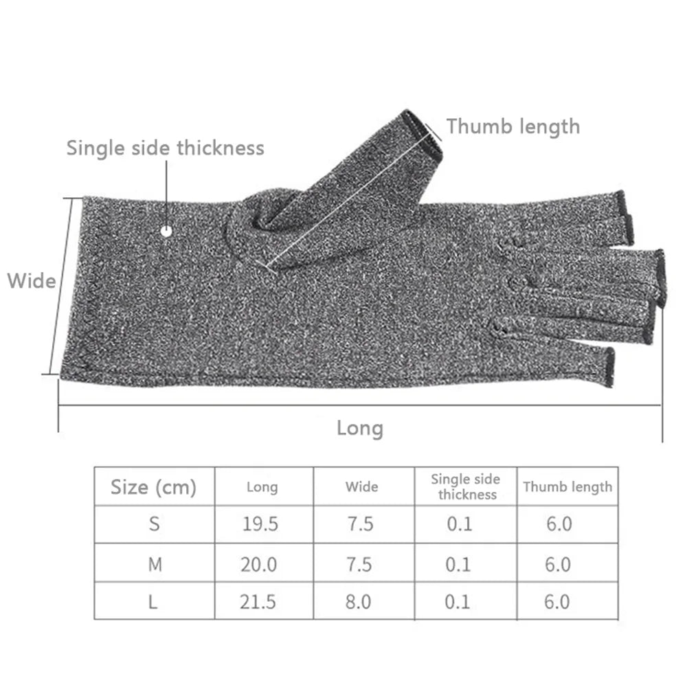 Arthritis Gloves Touch Screen Gloves Anti Arthritis Therapy Compression Gloves Ache Relief Joint Pain Wrist Support Wristband solutions by Stroked Out Sasquatch's Disability Store for better Stroke Recovery