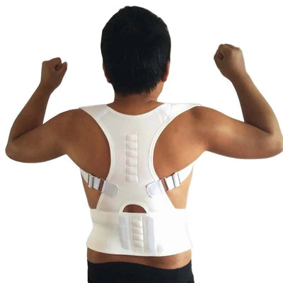 Women Men Orthopedic Corset Back Support Belt Pain Back Brace Support Belt Magnets Therapy B002 solutions by Stroked Out Sasquatch's Disability Store for better Stroke Recovery