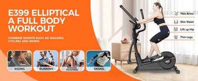 Elliptical Machine, Elliptical Exercise Machine with 16-Level ResistanSPECIFICATIONSBrand Name: NoEnName_NullOrigin: US(Origin)Type of sports: Cadio TrainingHign-concerned Chemical: NoneTraining Site: WaistTraining Site: ARMSTraining SStroked Out Sasquatch's Disability Store