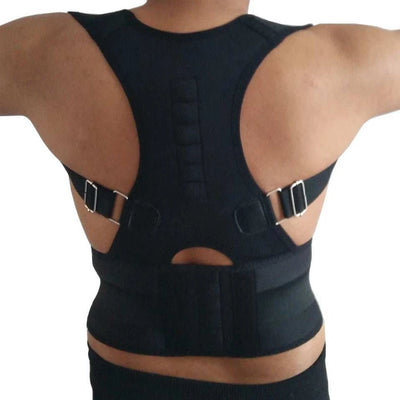 Women Men Orthopedic Corset Back Support Belt Pain Back Brace Support Belt Magnets Therapy B002 solutions by Stroked Out Sasquatch's Disability Store for better Stroke Recovery