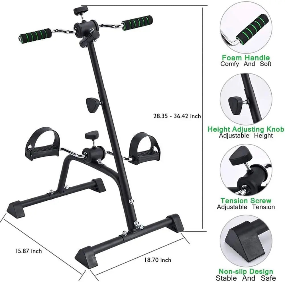 Seniors, Elderly Home Pedal Exercise Bike fo solutions by Stroked Out Sasquatch's Disability Store for better Stroke Recovery