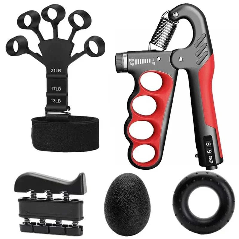 5-100Kg Gym Handgrip,Gripper Kit,Adjustable solutions by Stroked Out Sasquatch's Disability Store for better Stroke Recovery