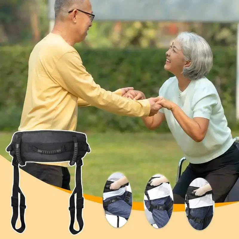 Handles Oxford Gait Belts Quick Release Transfer Belt Adjustable Comfortable Lift Belt solutions by Stroked Out Sasquatch's Disability Store for better Stroke Recovery