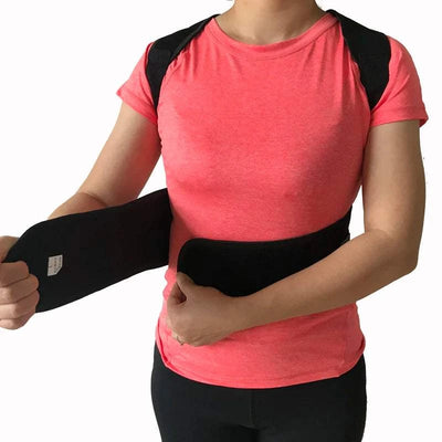 Women Men Orthopedic Corset Back Support Belt Pain Back Brace Support Belt Magnets Therapy B002 solutions by Stroked Out Sasquatch's Disability Store for better Stroke Recovery