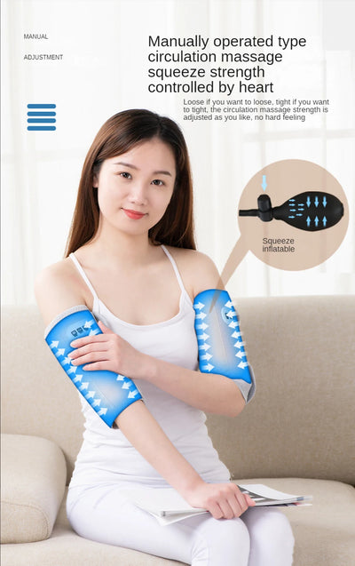 Arm Massager Air Compression Leg Massager Electric Heating Blood Circulation Waist Wrap Massage Device solutions by Stroked Out Sasquatch's Disability Store for better Stroke Recovery