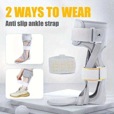 1Pcs Drop Foot Support Brace Flexible Ultra Thin Multipurpose AFO Splint Lightweight Half Palm solutions by Stroked Out Sasquatch's Disability Store for better Stroke Recovery