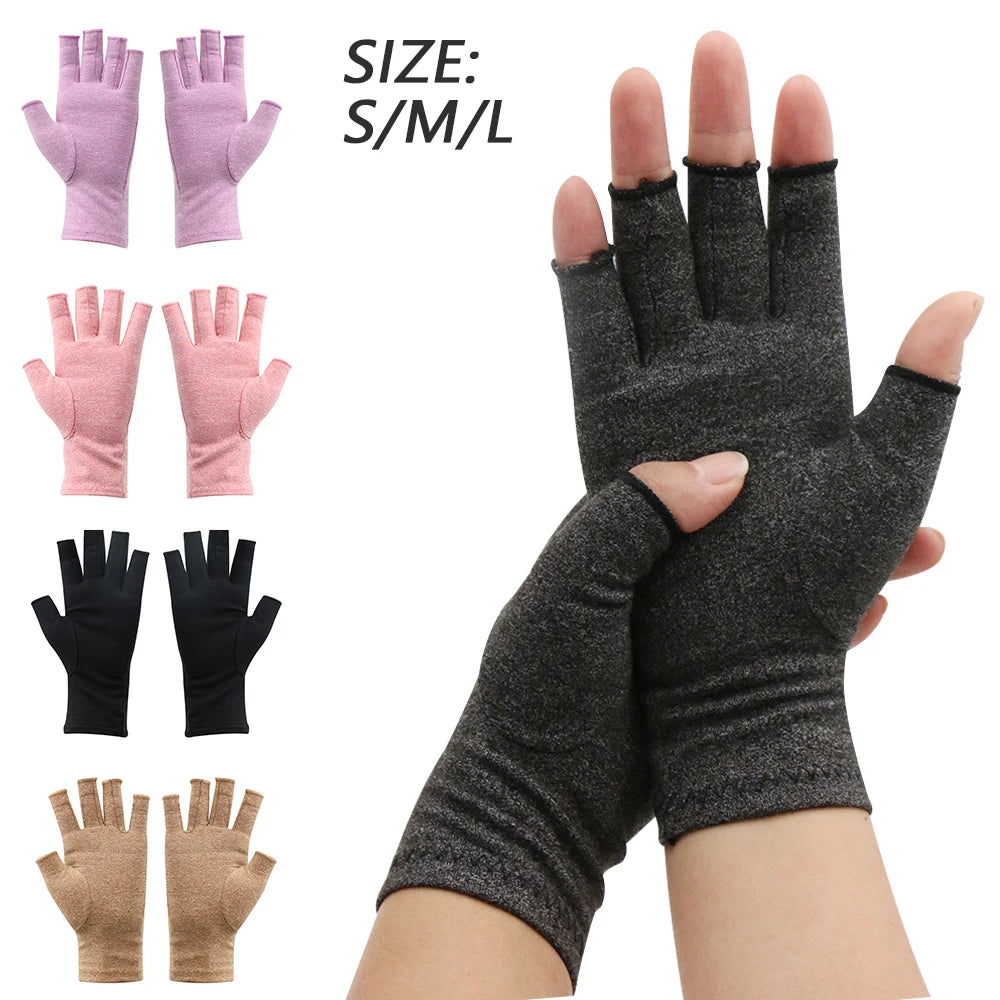 Arthritis Gloves Touch Screen Gloves Anti Arthritis Therapy Compression Gloves Ache Relief Joint Pain Wrist Support Wristband solutions by Stroked Out Sasquatch's Disability Store for better Stroke Recovery