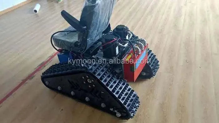 Rubber Tracked Wheelchair with remote control motor power Off road VehSPECIFICATIONSBrand Name: NoEnName_NullOrigin: Mainland ChinaHign-concerned Chemical: NoneDIY Supplies: ELECTRICALVideo outgoing-inspection: ProvidedMachinery Test RStroked Out Sasquatch's Disability Store